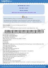 Đề thi học kì 1 Địa lí 10 Cánh diều - Đề số 3